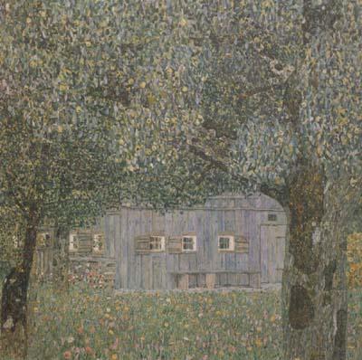 Gustav Klimt Farmhouse in Upper Austria (mk20) china oil painting image